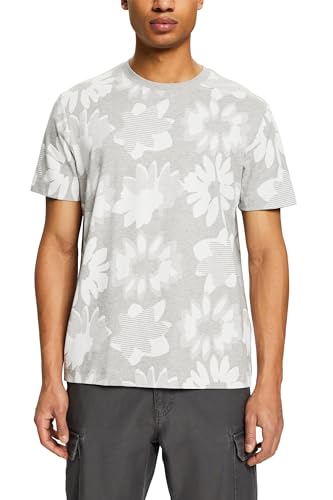 ESPRIT Herren 014EE2K309 T-Shirt, 044/LIGHT Grey 5, M von ESPRIT