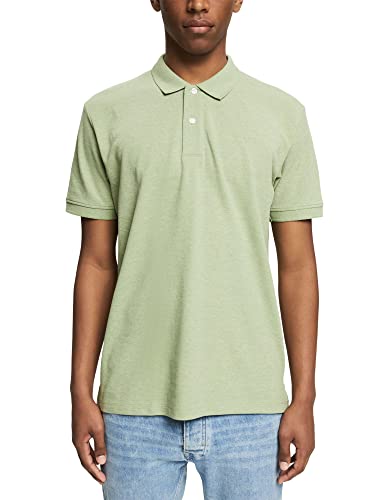 ESPRIT Herren 022EE2K310 Polohemd, 319/LEAF Green 5, S von ESPRIT