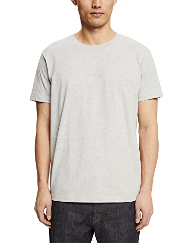 ESPRIT Herren 032EE2K313 T-Shirt, 044/LIGHT Grey 5, S von ESPRIT