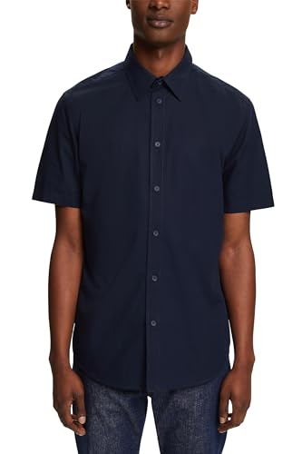 ESPRIT Herren 034EE2F305 Hemd, 400/NAVY, L von ESPRIT