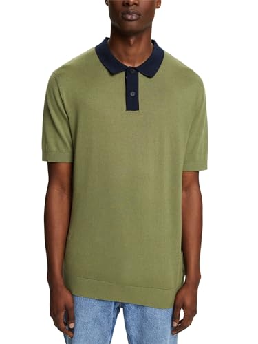 ESPRIT Herren 034EE2I305 Pullover, 345/LIGHT Khaki, XX-Large von ESPRIT