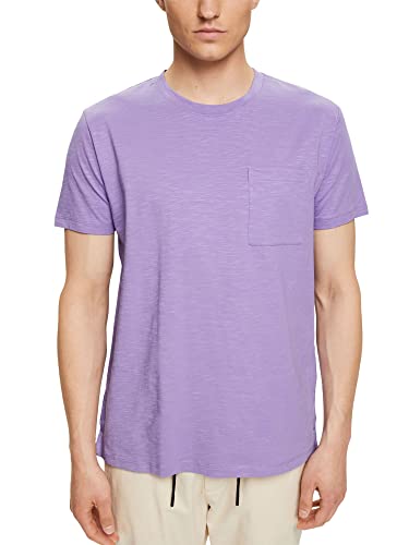 ESPRIT Herren 042EE2K303 T-Shirt, 560/LILAC, XXL von ESPRIT