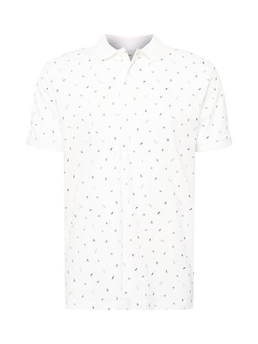 ESPRIT Herren 042EE2K317 Polohemd, 113/OFF White 4, XL von ESPRIT