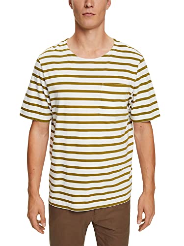 ESPRIT Herren 042EO2K303 T-Shirt, 360/OLIVE, M von ESPRIT