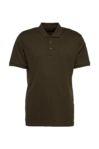 ESPRIT Herren 043EE2K355 Polohemd, 358/DARK Khaki 4, L von ESPRIT