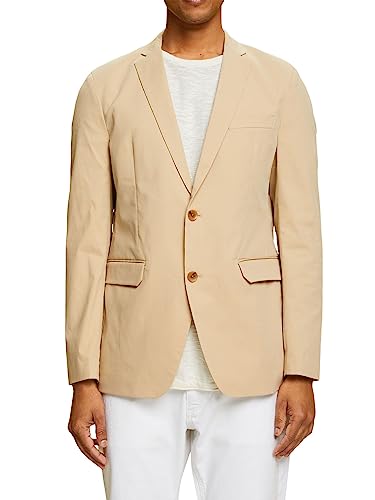 ESPRIT Herren 043EO2G305 Blazer, 285/SAND, 54 von ESPRIT