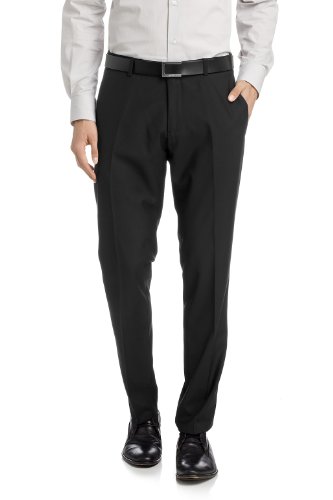 ESPRIT Herren 044EO2B002 Anzughose, Schwarz (Black 001), 44 von ESPRIT