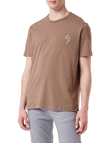 ESPRIT Herren 052EO2K303 T-Shirt, 235/CARAMEL, S von ESPRIT