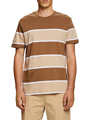 ESPRIT Herren 053CC2K305 T-Shirt, 265/PALE Khaki, S von ESPRIT