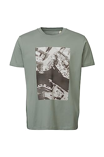 ESPRIT Herren 053EE2K314 T-Shirt, 336/DUSTY Green 2, M von ESPRIT