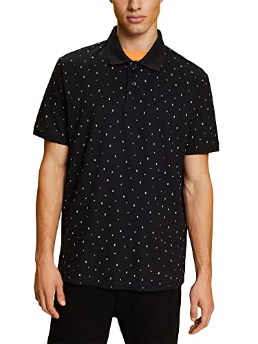 ESPRIT Herren 063CC2K309 Polohemd, 001/BLACK, XS von ESPRIT