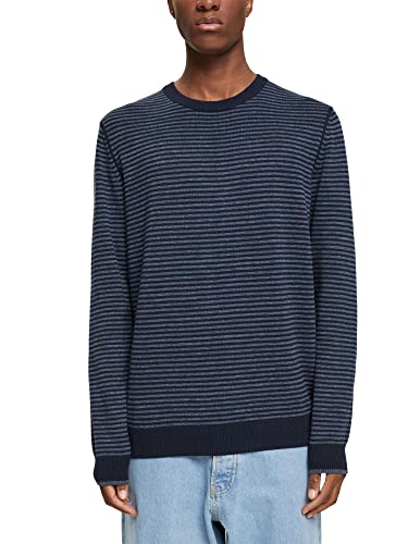 ESPRIT Herren 072CC2I306 Pullover, 400/NAVY, XS von ESPRIT