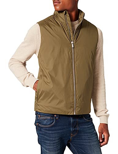 ESPRIT Herren 081EO2H301 Weste, Light Khaki, XXL von ESPRIT