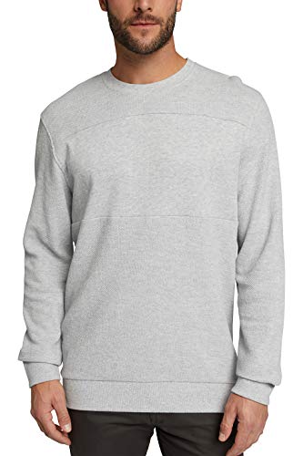 ESPRIT Herren 090EE2J308 Sweatshirt, 044/LIGHT Grey 5, XXL von ESPRIT