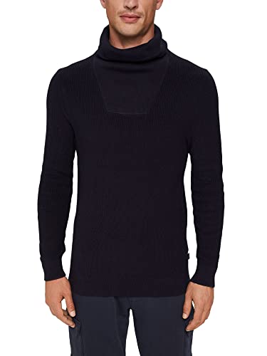 ESPRIT Herren 091EE2I305 Pullover, 400/NAVY, S von ESPRIT