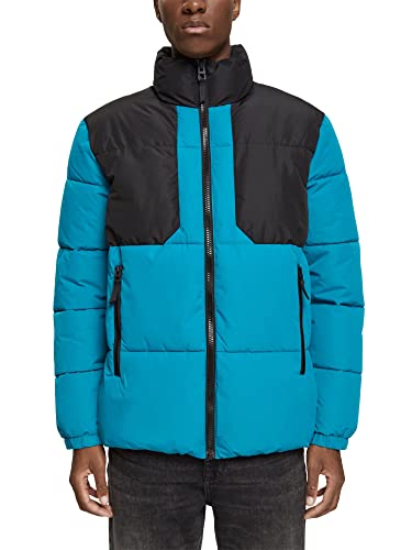 ESPRIT Herren 092CC2G308 Jacke, 456/TEAL Blue 2, m von ESPRIT