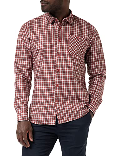 ESPRIT Herren 092EE2F307 Hemd, 805/TERRACOTTA, L von ESPRIT