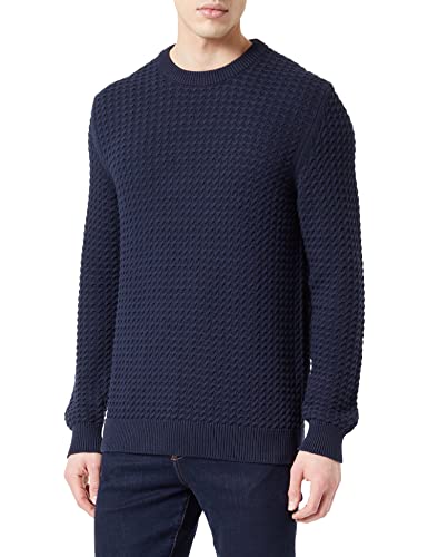 ESPRIT Herren 092EE2I303 Pullover, 400/NAVY, L von ESPRIT