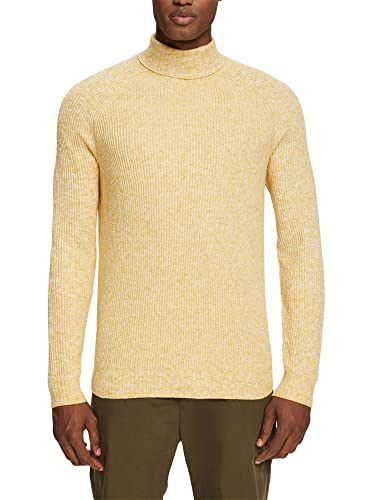 ESPRIT Herren 092EE2I307 Pullover, 769/DUSTY Yellow 5, M von ESPRIT