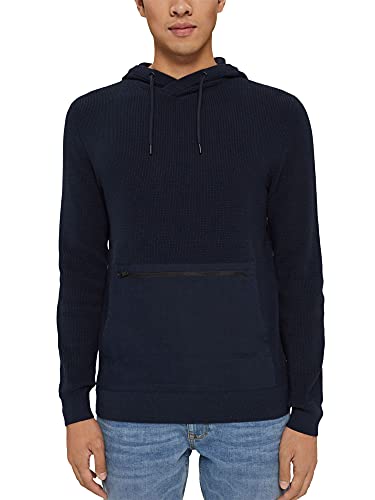 ESPRIT Herren 101CC2I309 Pullover, 400/NAVY, S von ESPRIT