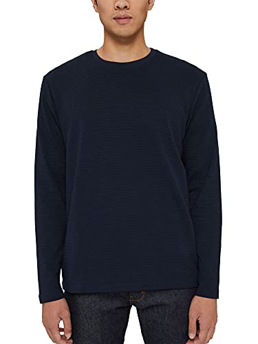 ESPRIT Herren 101CC2J306 Sweatshirt, 400/NAVY, S von ESPRIT