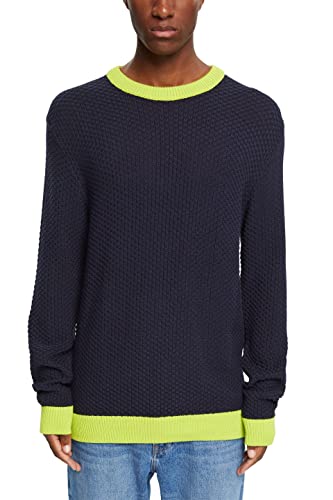 ESPRIT Herren 102CC2I301 Pullover, 400/NAVY, M von ESPRIT