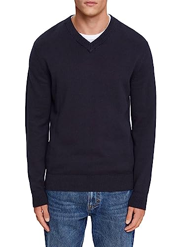 ESPRIT Herren 102EE2I317 Pullover, 400/NAVY, XL von ESPRIT