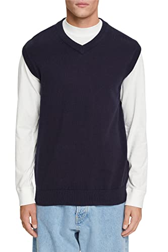 ESPRIT Herren 102EE2I318 Pullover, 400/NAVY, M von ESPRIT