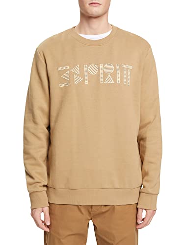 ESPRIT Herren 102EE2J303 Sweatshirt, 250/KHAKI BEIGE, L von ESPRIT