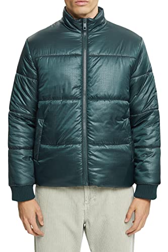 ESPRIT Herren 102EO2G316 Jacke, 375/DARK Teal Green, 54 von ESPRIT