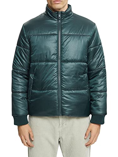 ESPRIT Herren 102EO2G316 Jacke, 375/DARK Teal Green, 54 von ESPRIT