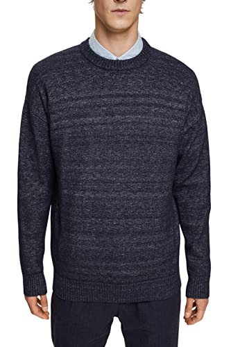 ESPRIT Herren 112EE2I305 Pullover, 400/NAVY, XL von ESPRIT