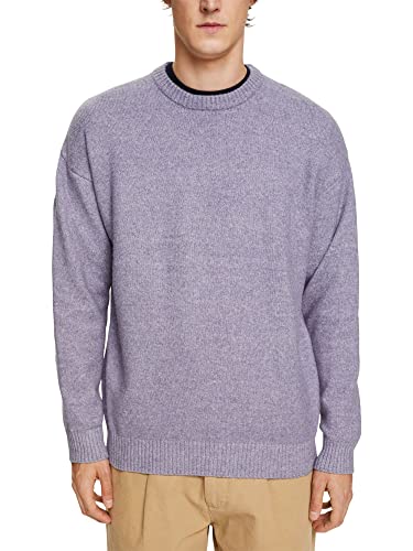 ESPRIT Herren 112EE2I305 Pullover, 445/LIGHT Blue Lavender, L von ESPRIT