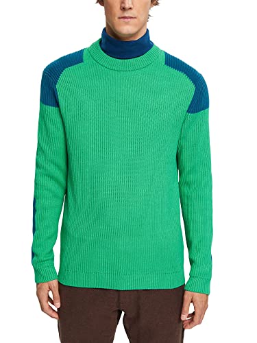 ESPRIT Herren 112EE2I311 Pullover, 330/LIGHT Green, XL von ESPRIT