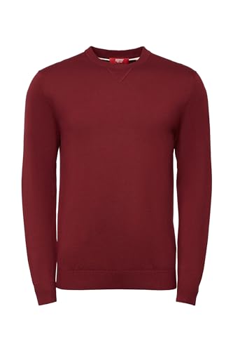 ESPRIT Herren 113EE2I316 Pullover, 620/GARNET RED, Medium von ESPRIT