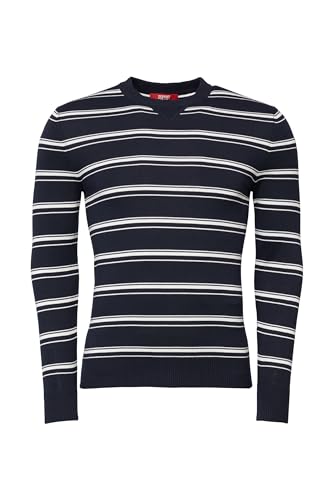 ESPRIT Herren 113EE2I317 Pullover, 400/NAVY, Medium von ESPRIT