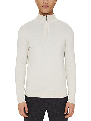 ESPRIT Herren 121ee2i307 Pullover, Off White, XL EU von ESPRIT