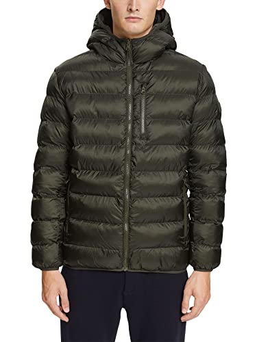 ESPRIT Herren 992ee2g303 Jacke, Dark Khaki, XXL EU von ESPRIT