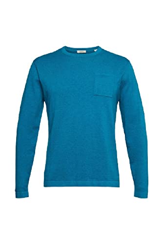 ESPRIT Herren 992EE2I303 Pullover, 430/BLUE, L von ESPRIT