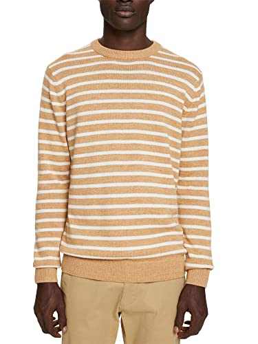 ESPRIT Herren 992ee2i302 Pullover, Beige, XS EU von ESPRIT