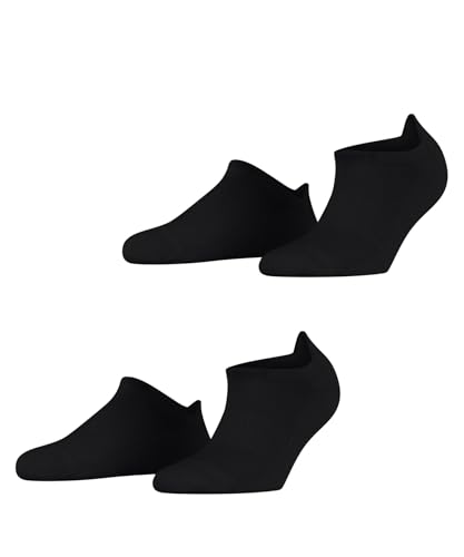 ESPRIT Herren Sneakersocken Active Basic Multipack M Sn Baumwolle kurz einfarbig 2 Paar, Schwarz Black 3000, 39-42 von ESPRIT