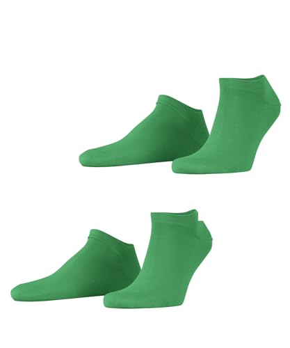 ESPRIT Herren Sneakersocken Basic Uni 2-Pack M SN Baumwolle kurz einfarbig 2 Paar, Grün (Apple 7200), 39-42 von ESPRIT