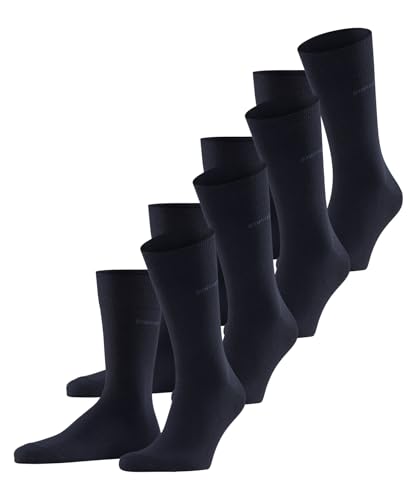 ESPRIT Herren Socken Solid M So Baumwolle einfarbig Multipack, Blau Marine 6120, 40-46 von ESPRIT