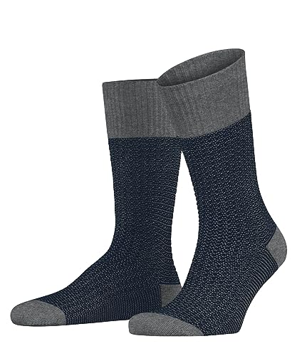 ESPRIT Herren Socken Structure Biologische Baumwolle gemustert 1 Paar, Grau (Light Grey Melange 3390), 43-46 von ESPRIT