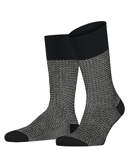 ESPRIT Herren Socken Structure Biologische Baumwolle gemustert 1 Paar, Schwarz (Black 3000), 39-42 von ESPRIT