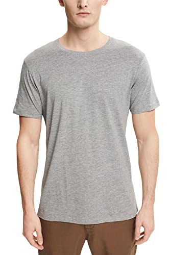 ESPRIT Herren T-Shirt 992ee2k319, 039/Medium Grey 5, M von ESPRIT