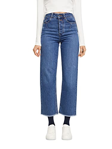 ESPRIT Damen 102EE1B323 Jeans, 902/BLUE MEDIUM WASH, 26/28 von ESPRIT