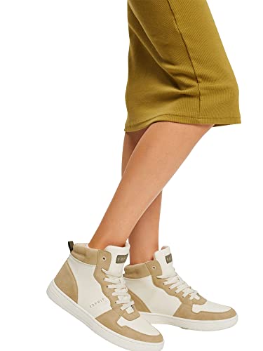 ESPRIT Damen Lace-up high Sneaker, 210/BROWN, 38 EU ESPRIT Damen Lace-up high Sneaker, 210/BROWN, 38 EU von ESPRIT