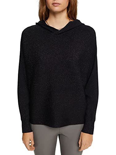 ESPRIT Damen 112EE1I308 Pullover, 003/BLACK 3, S von ESPRIT
