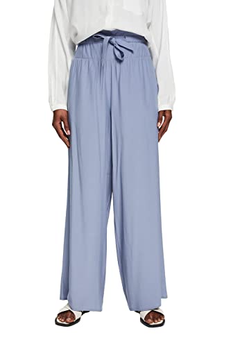 ESPRIT Damen Hose 052ee1b310, Light Blue Lavender, 44 von ESPRIT